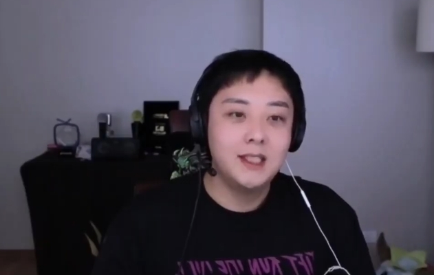 인터뷰에 임하고 있는 '호진' 이호진(사진=중계 화면 캡처).