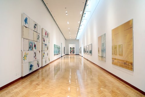 작품이 전시된 신도리코 사내문화공간