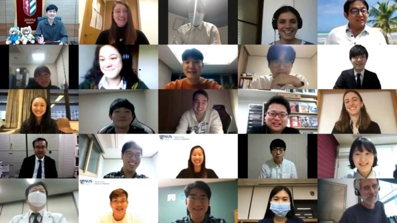 고대의대, 세계 6개국 의대생과 '제3회 국제 호의학술제' 열어