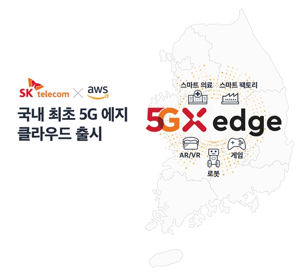 SKT-AWS, 초저지연 5G 에지 클라우드 출시