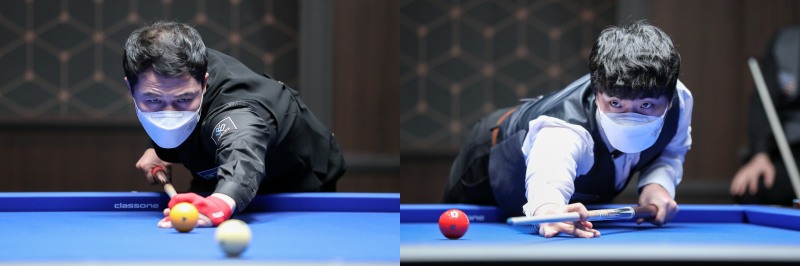 결승같은 8강전 허정한-김행직, 최성원-김준태 정면충돌-코리아당구그랑프리 개인전