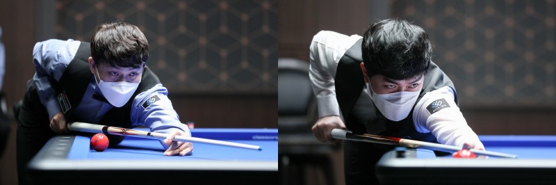 결승같은 8강전 허정한-김행직, 최성원-김준태 정면충돌-코리아당구그랑프리 개인전