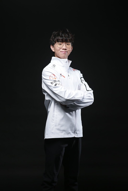 한화생명e스포츠의 톱 라이너 '모건' 박기태(사진=한국e스포츠협회 제공).