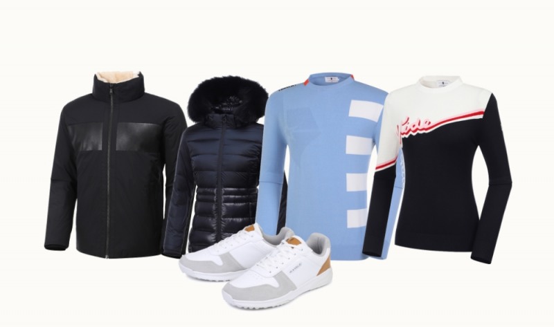 와이드앵글, 연말연시 고품격 골프웨어 선물 구성(사진=와이드앵글)