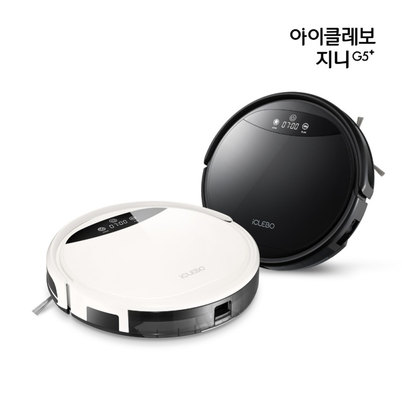 더 이상 걸레빨지 말자.. 로봇청소기 아이클레보 G5플러스