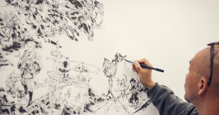 넥슨, 유명 아티스트 9인과 던파 15주년 기념 아트던전(展) 개시