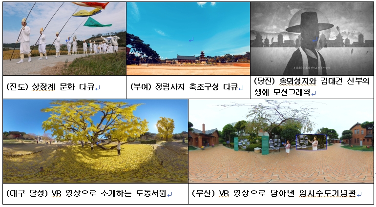 대한민국 대표 문화유산을 VR영상으로 만난다!