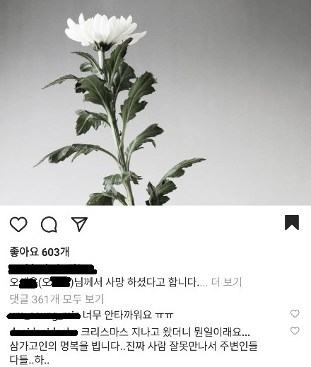 남양유업 창업주인 故 홍두영 명예회장의 외손녀인 황하나씨가 1년여만에 다시 마약투여 혐의로 경찰에 입건된 가운데 크리스마스 이브인 지난 24일 황씨의 혼인신고된 남친이 사망했다는 글이 올라와 SNS상에서 크게 화제가 됐다. 청와대 청원 게시판에는 재범을 한 마약사범 황씨를 엄벌해달라는 청원이 제기돼 29일 오전 현재 1만명 가까운 동의를 받고 있다. / 사진 = 인스타그램 캡처
