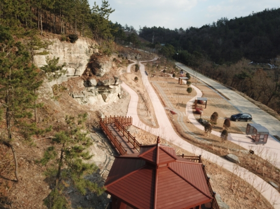 철소재 화담숲 정원/사진=무안군