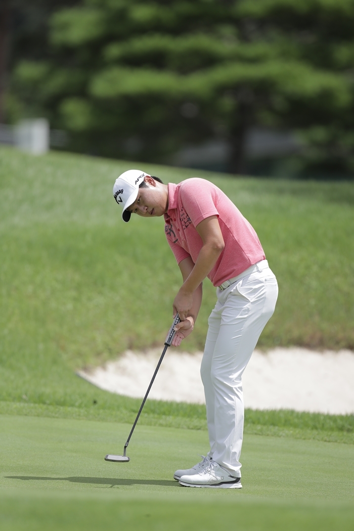 ‘가민 평균퍼트수’ 1위 왕정훈, 퍼트 잘하는 비결 공개