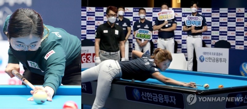 팀리그 선수 초강세. 김가영, 이미래, 임정숙, 김갑선, 김보미, 김예은, 백민주 등 7명 16강행-NH농협카드 LPBA챔피언십