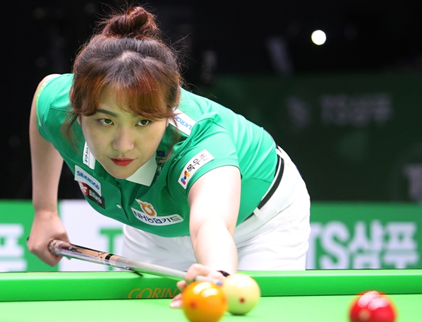 아마최강 김민아 서바이벌 역경 딛고 8강 선착. 3세트 페펙트-NH농협카드LPBA챔피언십