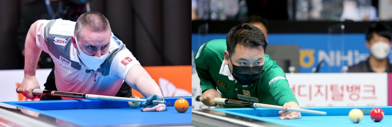 조재호 1점차 탈락. 쿠드롱-마민캄, 김남수-강동궁 16강 대결- PBA 챔피언십