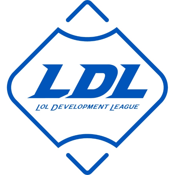 중국 리그 오브 레전드 2부 리그인 LDL 공식 로고.