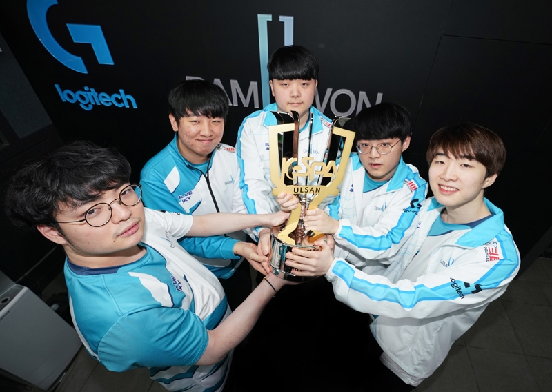 KeSPA컵 우승을 차지한 담원 기아(사진=한국e스포츠협회 제공).