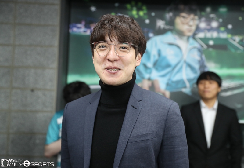 담원 기아 김정균 감독.