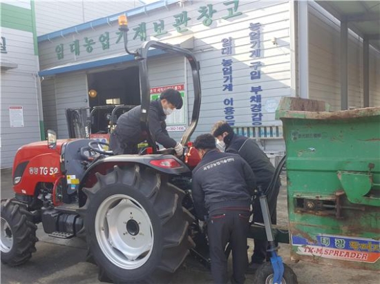 곡성군, 농기계 임대료 50% 감면 6월까지 연장/사진=곡성군