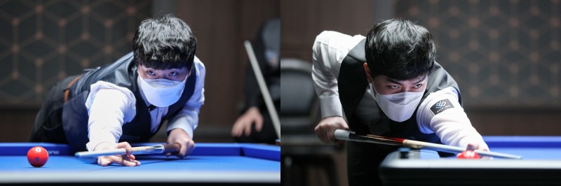 김행진과 김준태(오른쪽)