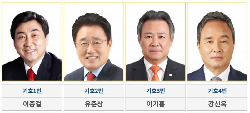 제41대 대한체육회장 후보