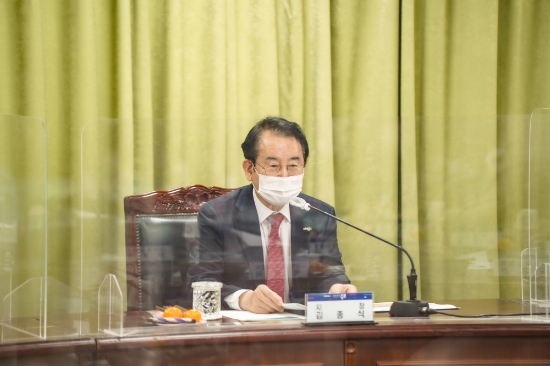김종식 목포시장 문화박람회 문화단체 관계자 간담회/사진=목포시