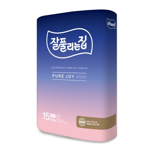 잘풀리는집, 올스웰 퓨어조이 두루마리 화장지 신제품 출시
