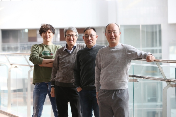 (왼쪽부터) 이겨레 박사, 김도경 교수, 이상민 교수, 박용근 교수.jpg / 사진 제공 = KAIST