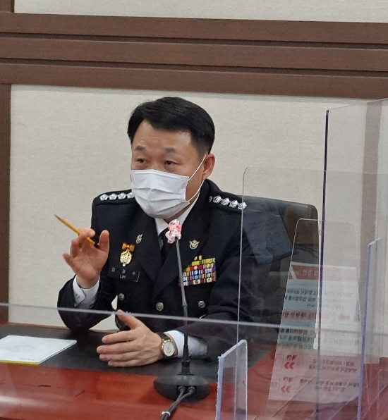 임재수 목포해양경찰서장./사진=목포해경