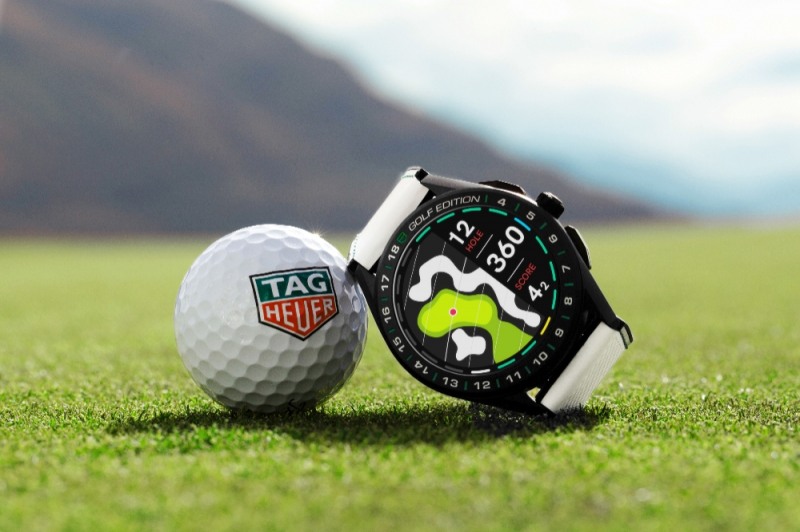 “숏게임 성공 비법? 거리를 제대로 읽어라”, 태그호이어 뉴 커넥티드 골프에디션