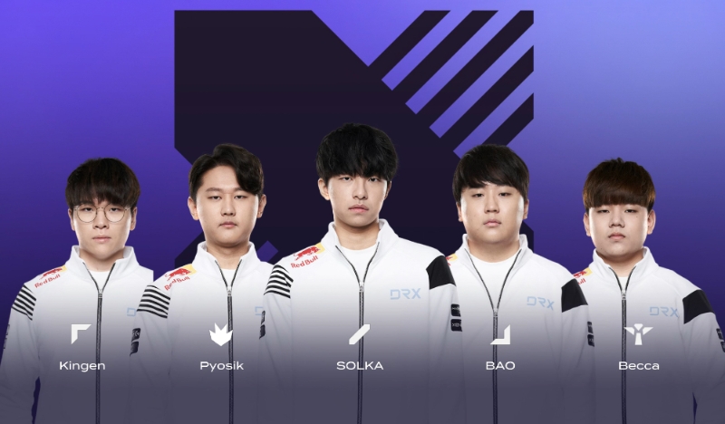 DRX(사진=LCK 중계화면 캡처).