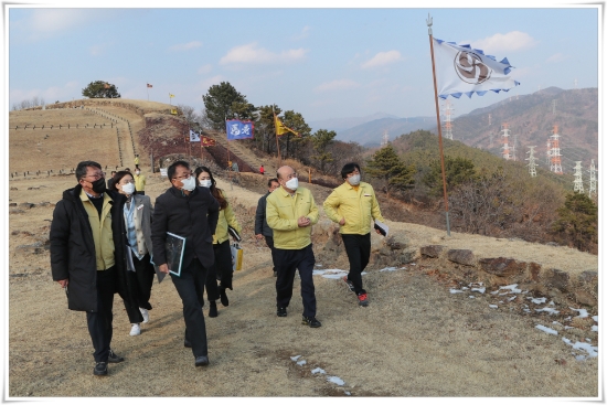 광양시, 마로산성 성벽 긴급보수사업 추진/사진=광양시