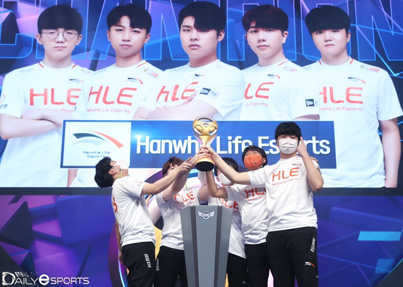 카트라이더 리그 챔피언 HLE '명예의 전당 스타즈 싹쓸이'