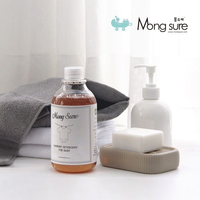 임산부·신생아 옷 세탁세제, 식물발효성분 ‘몽슈레 나노 EM 세제’로 안전하게