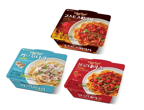 롯데푸드, '쉐푸드 상온 스파게티' 패키지 리뉴얼·신제품 출시