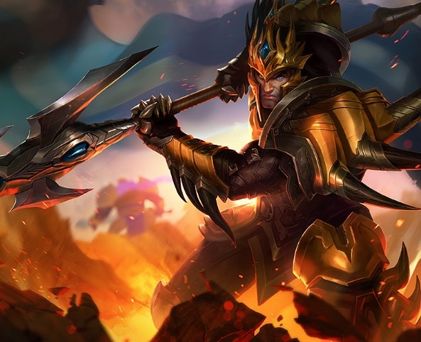 자르반 4세가 서포터로 272일 만에 LCK에 다시 등장했다(사진=리그 오브 레전드 공식 홈페이지 발췌).