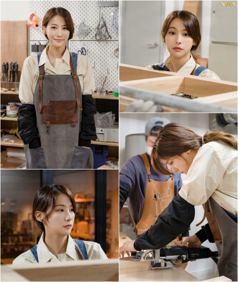 ‘땅만 빌리지’ 유인영, 열정 ‘활활’ 목공에 진심인 편