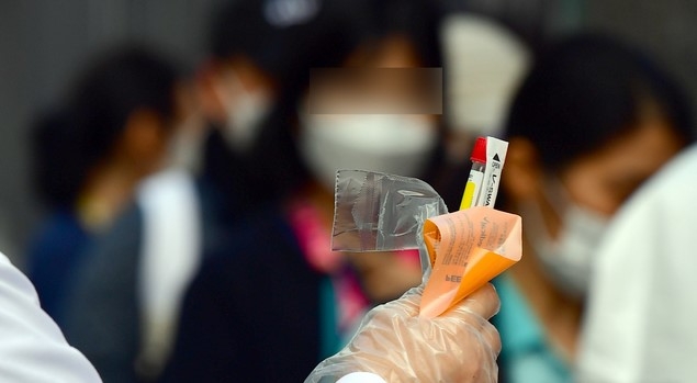 신종 코로나바이러스 감염증(코로나19) 검사 기구.