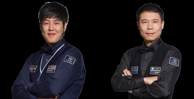 4강을 다툴 이범열(왼쪽)과 허정한(사진=파이브앤식스제공)