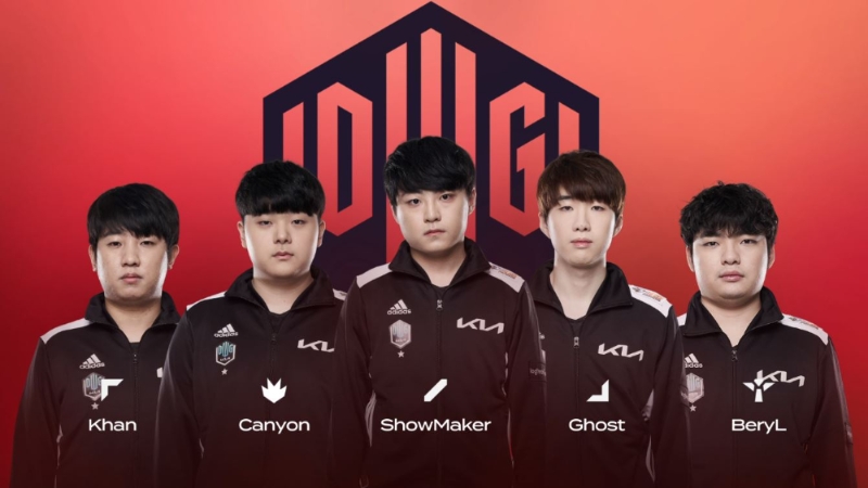 담원 기아(사진=LCK 중계 화면 캡처).