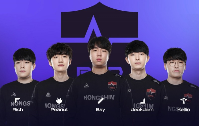 농심 레드포스(사진=LCK 중계 화면 캡처).