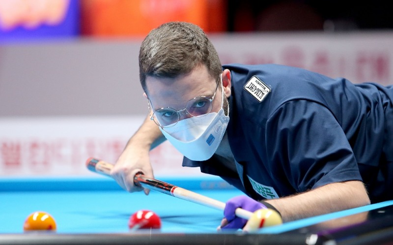 무실세트 퍼펙트우승을 차지한 팔라존(PBA제공)