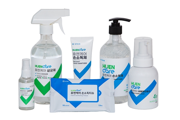 휴엔케어, 위생용품 4종 선보여