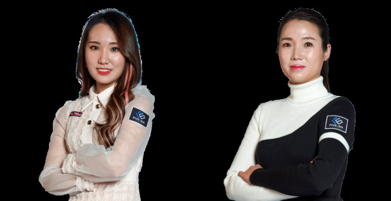 각조 1위를 차지한 이우진, 이지영(사진=파이브앤식스)