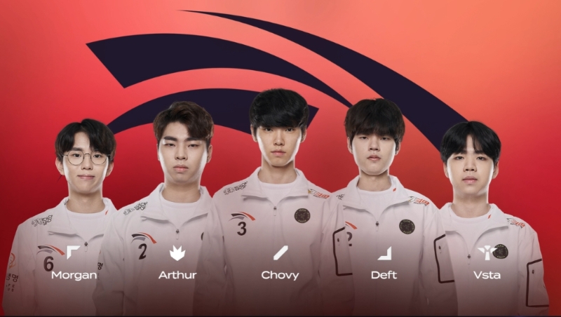 한화생명 e스포츠(사진=중계화면 캡처).