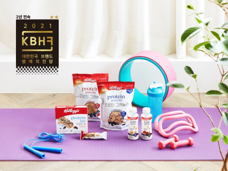 농심켈로그 프로틴 ‘대한민국 브랜드 명예의 전당’ 2년 연속 수상