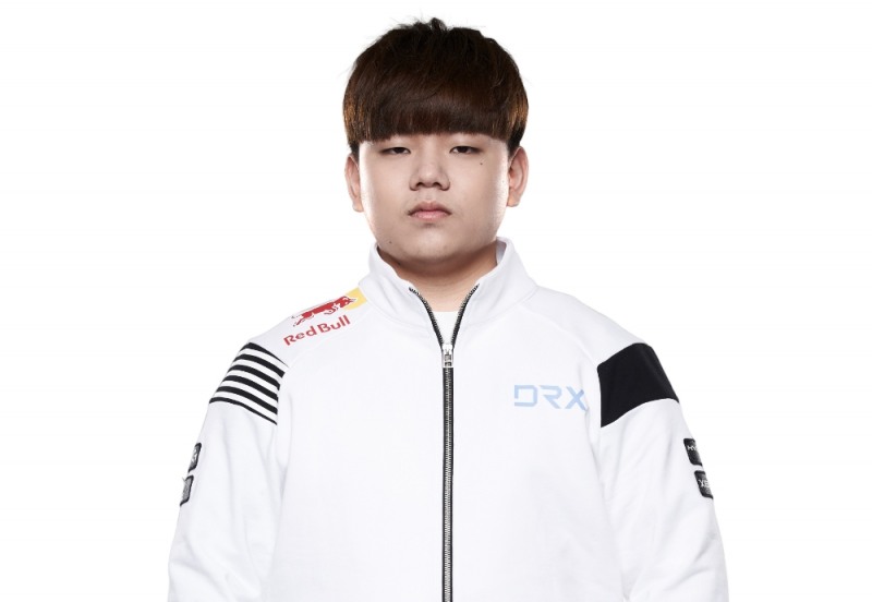 DRX의 서포터 '베카' 손민우(사진=LCK 제공).