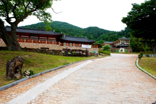 곡성 심청한옥마을 입구/사진=곡성군