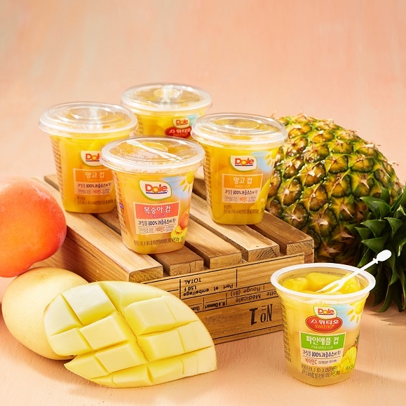 돌 코리아, 클린라벨 적용한 ‘후룻컵’ 리뉴얼 출시