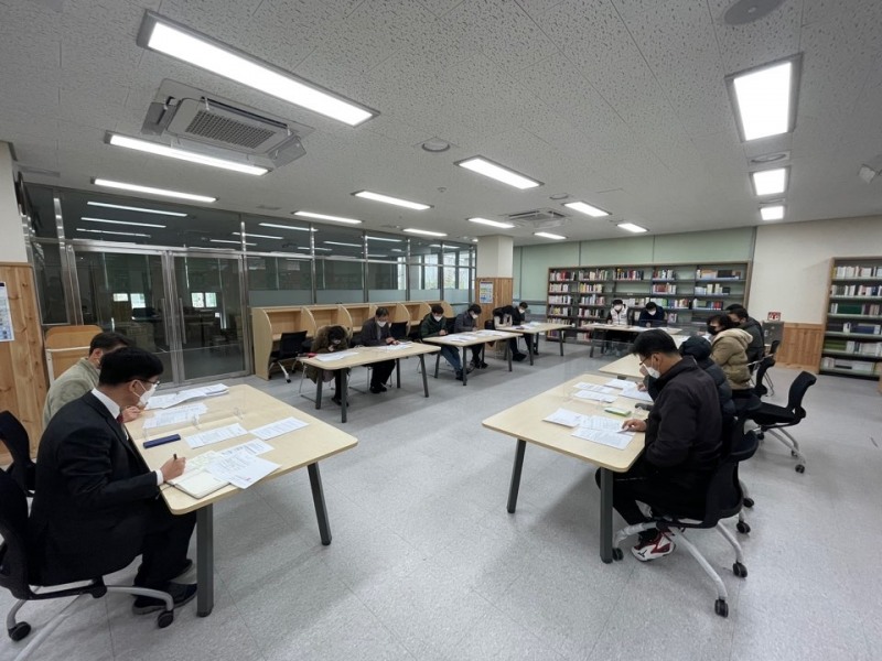 사진 - 새 학년 준비 주간 경북일고 전체 협의회