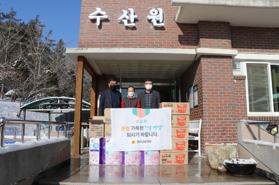 최명수 전남도의원, 설 명절 앞두고 사회복지시설 위문/사진=전남도의회