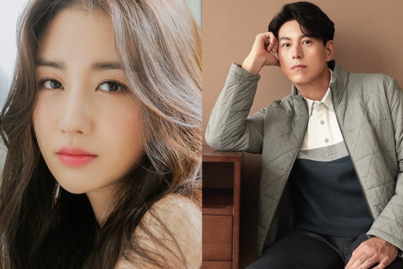 도드람의 새로운 모델로 선정된 박하선 류수영 부부